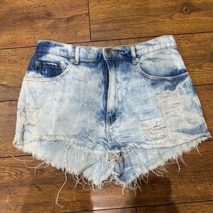 Garage Denim Shorts
